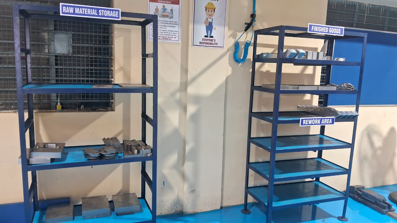 VMC control panel operation